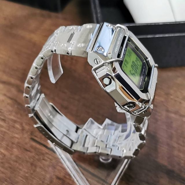 G-SHOCK フルメタルカスタムセット 5610系 [ベゼル・ベルト工具付き] メンズの時計(金属ベルト)の商品写真