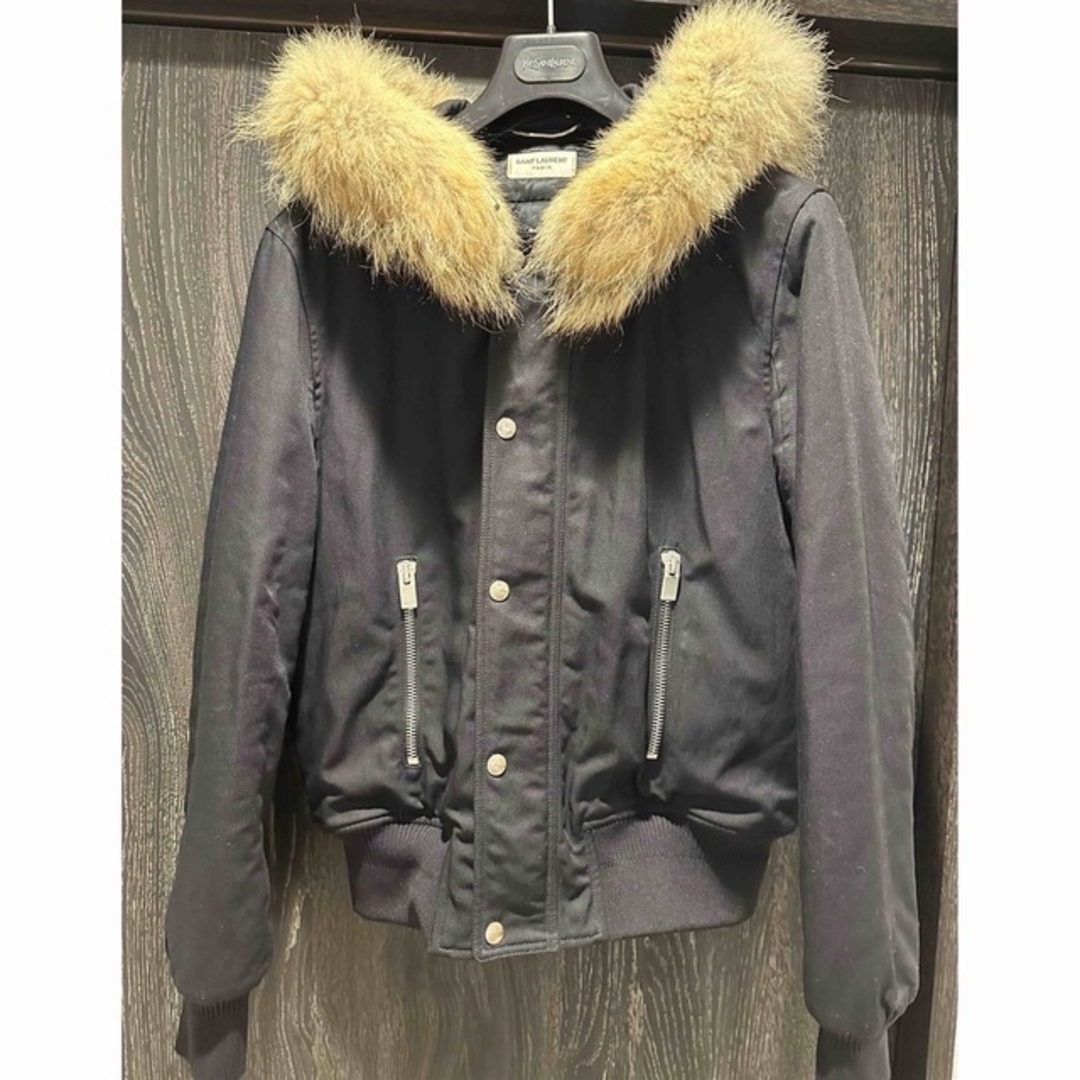 格安販売中 Saint Laurent - サンローラン ファー ジャケット ブルゾン