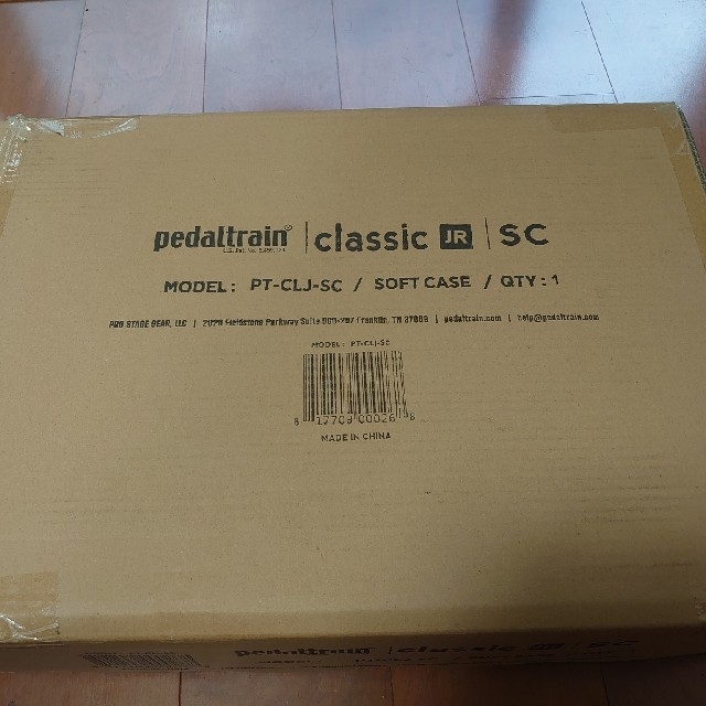 エフェクター　JR　Classic　Pedaltrain　ソフトケース付き