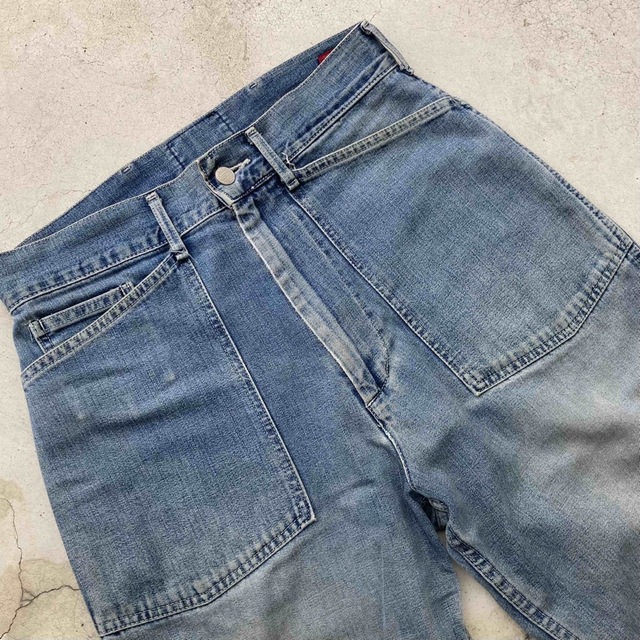 Levi's(リーバイス)の【古着】廃番　silver tab loose ワイドストレート　ベイカーパンツ メンズのパンツ(デニム/ジーンズ)の商品写真