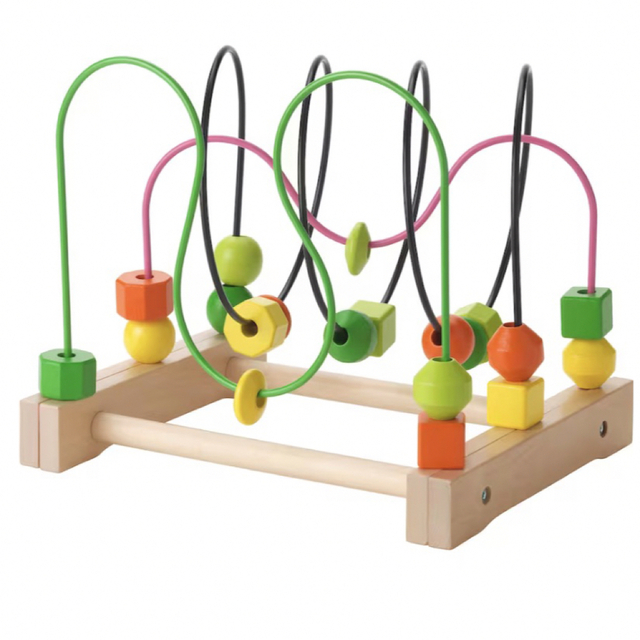IKEA(イケア)のIKEA MURAムーラ　ビーズコースター キッズ/ベビー/マタニティのおもちゃ(知育玩具)の商品写真