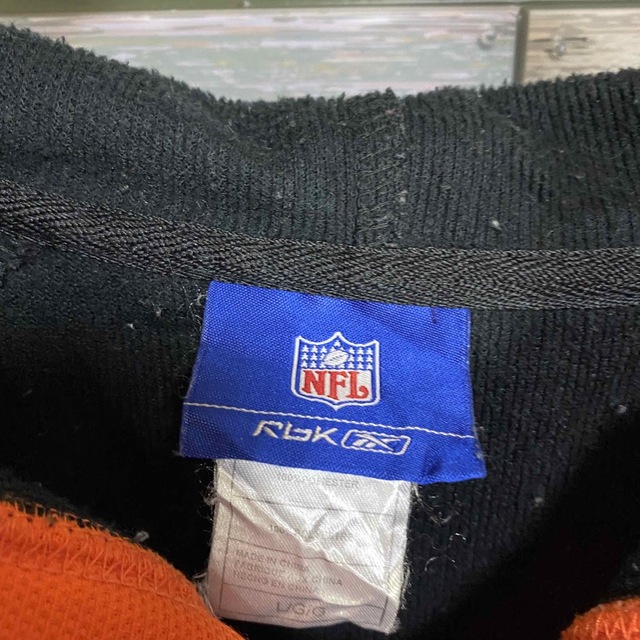 リーボック×NFL シンシナティベンガルズ トラックジャケット フーディ ...