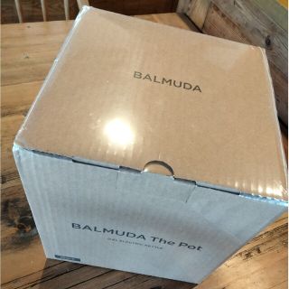 バルミューダ(BALMUDA)のBALMUDA 電気ケトル The Pot ブラック K07A-BK(電気ケトル)