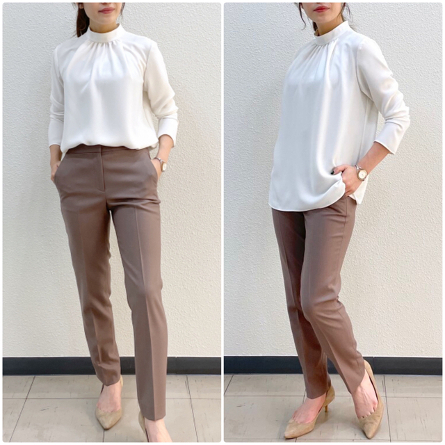 Theory luxe - theory luxe 21AW Madilyn 首元ギャザーブラウス Theory luxe - theory luxe 21AW Madilyn 首元ギャザーブラウス
