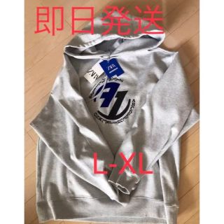 ザラ(ZARA)のADERERROR x ZARA パーカー サイズ　L-XL(パーカー)