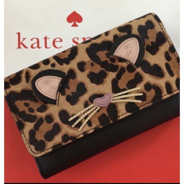 ケイトスペード Kate spade  猫 財布 クロスボディ