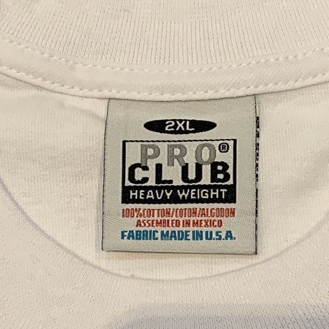 プロクラブ　新品未使用　ロンT 長袖　2XL 白黒　二枚セット　ヘビーウェイト