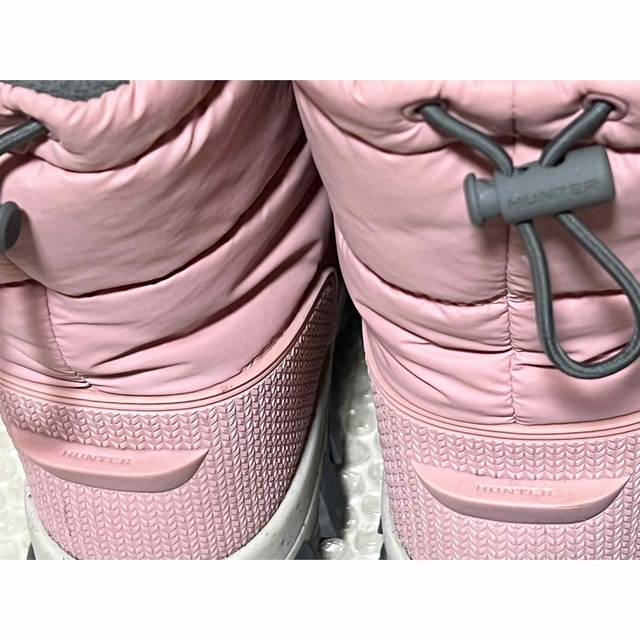 HUNTER(ハンター)の美品　HUNTNER  スノーブーツ　24.0cm キッズ　レディース レディースの靴/シューズ(ブーツ)の商品写真