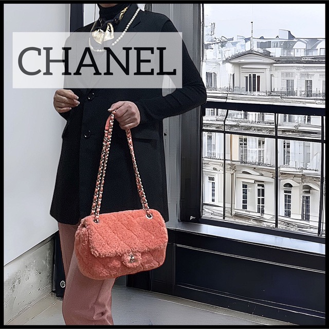 CHANEL シャネル バック マトラッセ ラージ ダブルチェーンショルダー