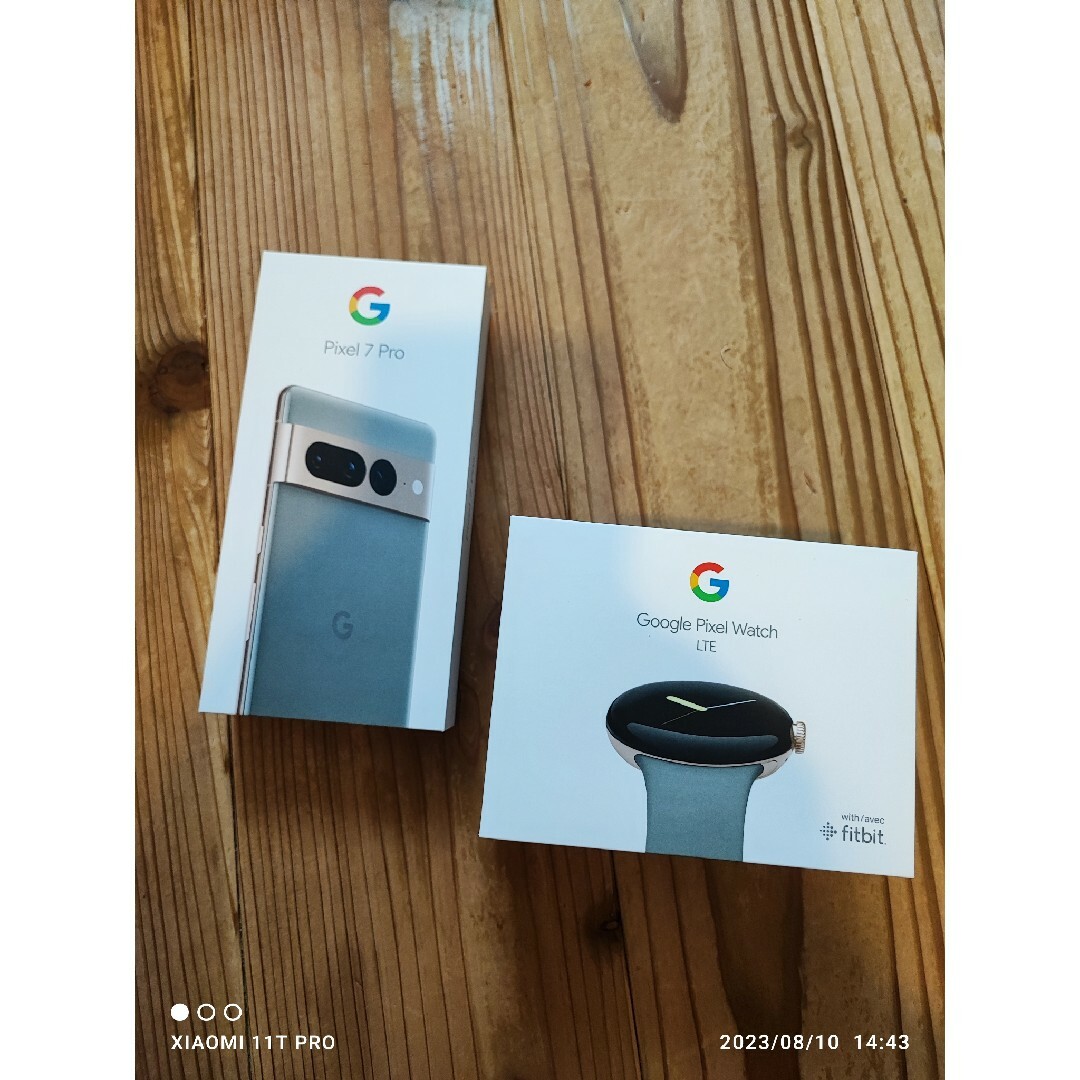 新品 Google Pixel 7 Pro 、Pixel Watch LTE