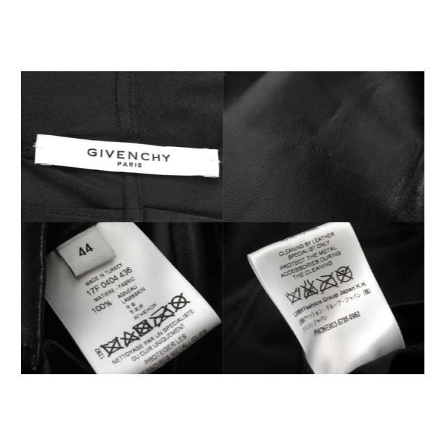 GIVENCHY(ジバンシィ)のジバンシィGIVENCHY■17AWラムレザージャケット メンズのジャケット/アウター(レザージャケット)の商品写真