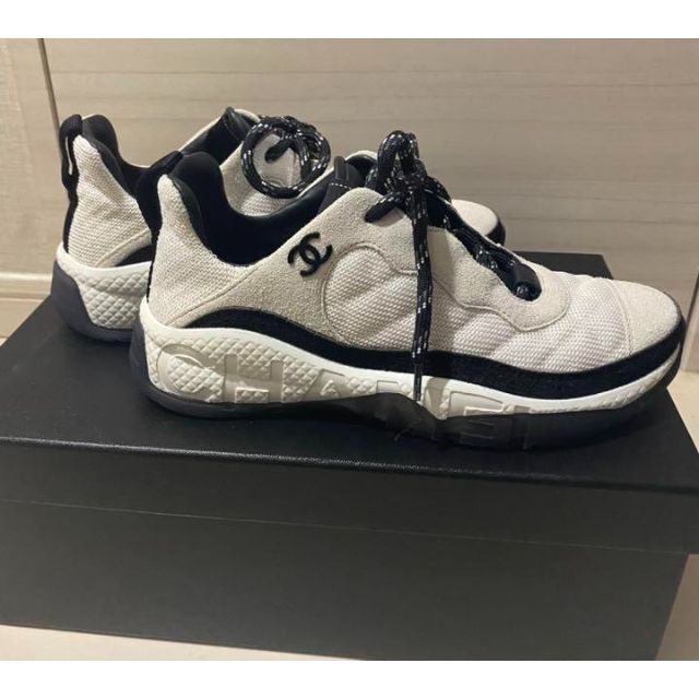 激安セール】 - CHANEL ☆美品☆CHANEL (23.5cm) シャネル スニーカー