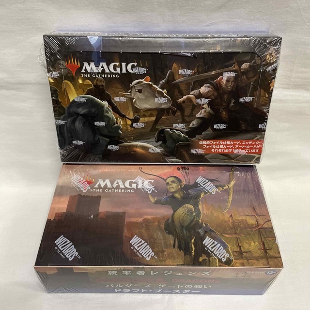 MTG 統率者レジェンズ セット＆ドラフトブースター 日本語版 各1BOX お