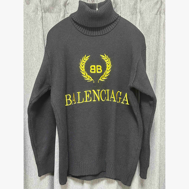 お1人様1点限り】 Balenciaga 【BALENCIAGA】タートルネックニットセーター 値段交渉可 ニット+セーター 