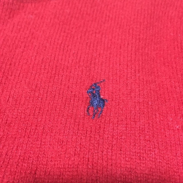 Ralph Lauren(ラルフローレン)の【専用】ラルフローレン　セーター　110 赤　レッド キッズ/ベビー/マタニティのキッズ服男の子用(90cm~)(ニット)の商品写真