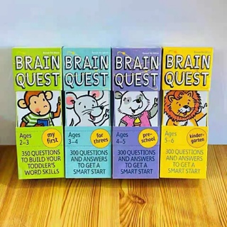 新品 Brain Quest ブレインクエスト 英語クイズカード 英語カード(絵本/児童書)