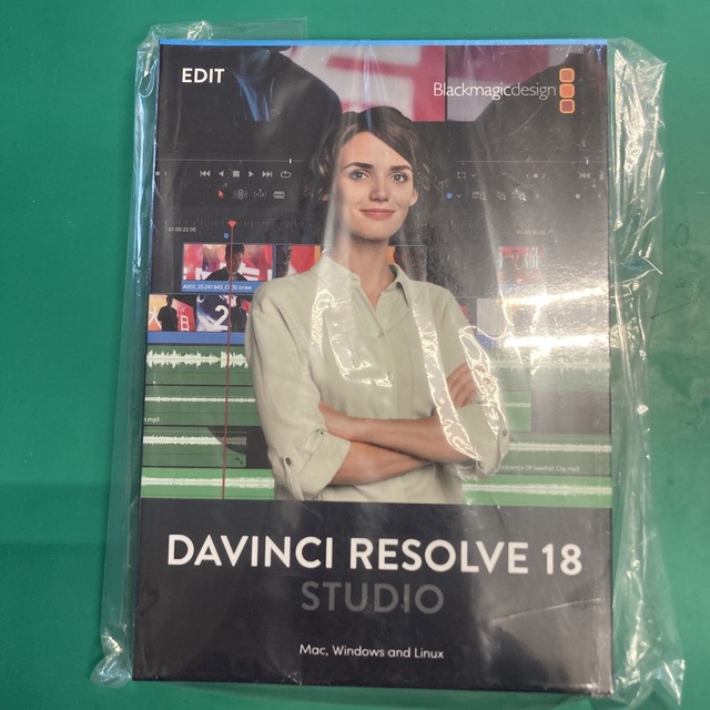 ダビンチリゾルブスタジオ18 DAVINCI RESOLVE 18 新品