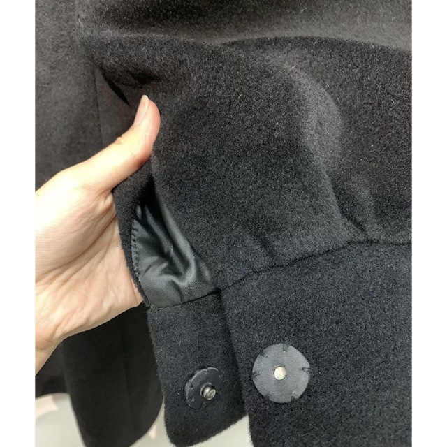 yori ダブルパフスリーブコート レディースのジャケット/アウター(ノーカラージャケット)の商品写真