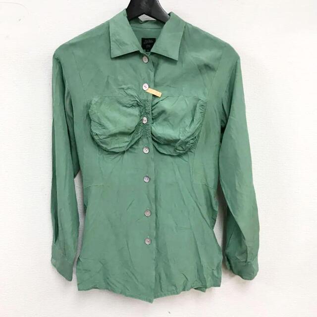 希少/美品/Jean Paul Gaultier FEMME/ドッキング シャツ