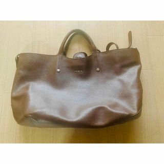 フルラ(Furla)のフルラ♡FURLA 2way トートバッグ　ブラウン(トートバッグ)