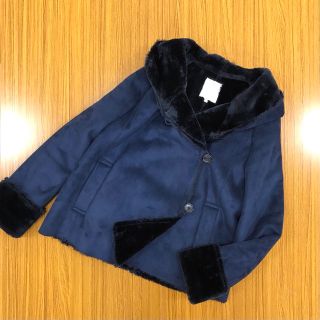 ビームス(BEAMS)のB:MING by BEAMS フード付フェイクムートンコート(ムートンコート)