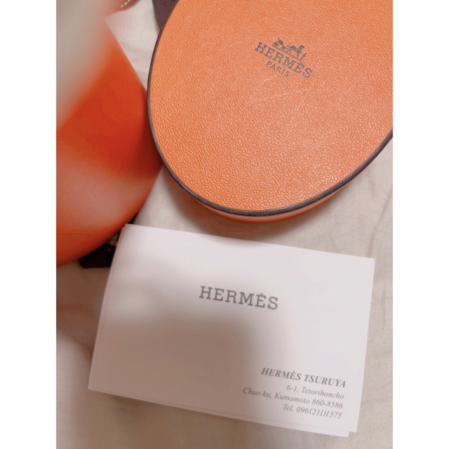 再値下げHERMES 大版スカーフ綿100％　ネイビー 7