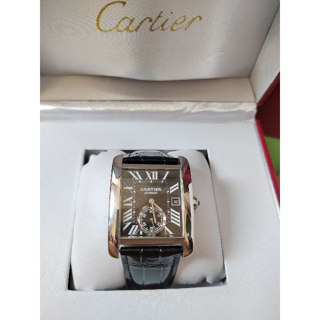 人気沸騰ブラドン カルティエ Cartier - Cartier  時計 タンクMC 腕時計(アナログ)