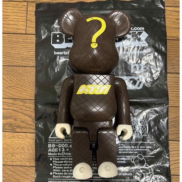 BE@RBRICK(ベアブリック)のBE@RBRICK ベアブリック NIKE  400%   藤原ヒロシ  エンタメ/ホビーのフィギュア(その他)の商品写真