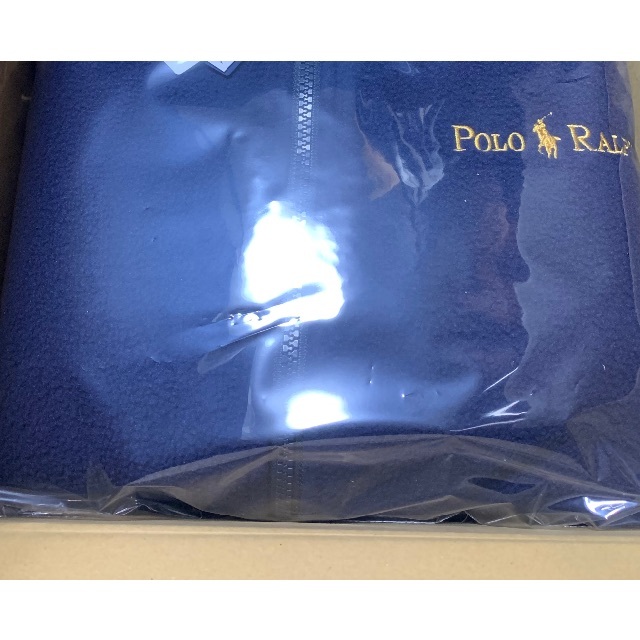 POLO RALPH LAUREN(ポロラルフローレン)のPOLO BEAMS Navy and Gold Logo FLEECE XL メンズのジャケット/アウター(その他)の商品写真