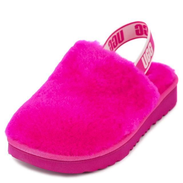 サンダル UGG 1123633K FLUFF YEAH ピンク 22cm