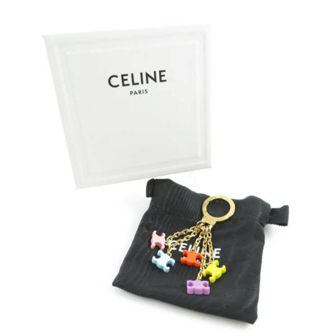 celine(セリーヌ)のCELINE セリーヌ マルチカラー トリオンフ (49I826EER.14ML) チャーム AY2858W レディースのアクセサリー(チャーム)の商品写真