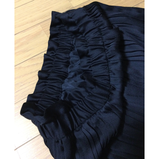SHIPS for women(シップスフォーウィメン)の専用　プリーツスカート【ブラック】 レディースのスカート(ロングスカート)の商品写真