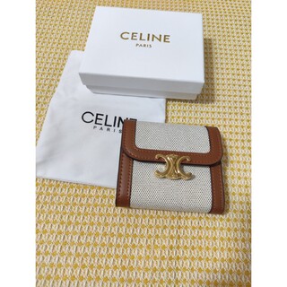 celine - 極美品★セリーヌ　トリオンフ　財布　三つ折り財布