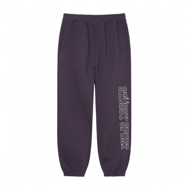 STUSSY - SPORT EMBROIDERED CREW & PANTS