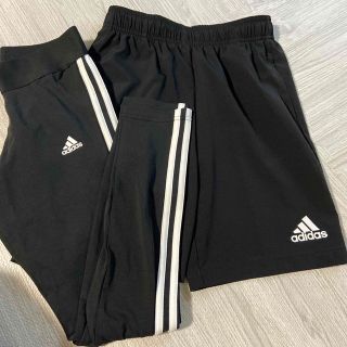 アディダス(adidas)のadidas ハーフジャージとスパッツのセット売り(パンツ/スパッツ)