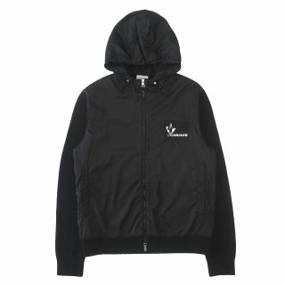 モンクレール(MONCLER)の極美品 19AW モンクレール MONCLER ニット 切替 ジャケット XL(ブルゾン)