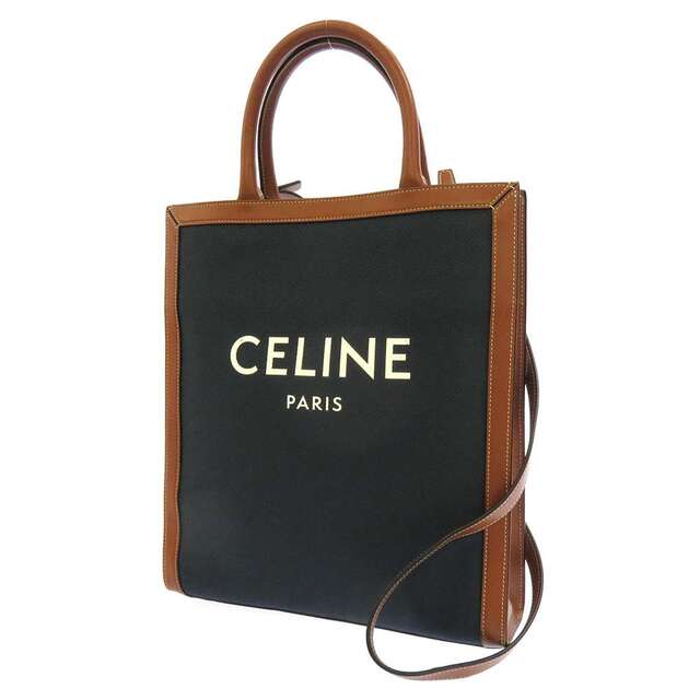 在庫僅少】 celine - セリーヌ ハンドバッグ バーティカル カバ