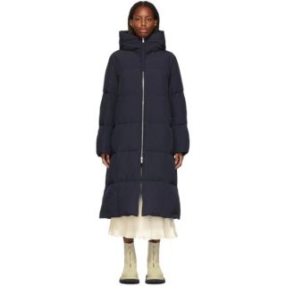 ジルサンダー(Jil Sander)のジルサンダー  Jil Sander 20AW 36 ネイビー　ダウン　コート(ダウンコート)