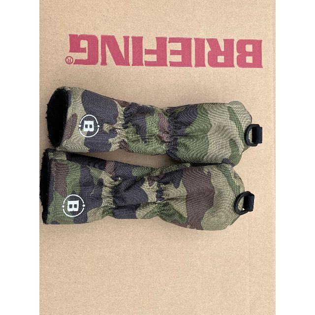 BRIEFING(ブリーフィング)のBRIEFING ユーティリティヘッドカバー　カモ　中古　2個セット スポーツ/アウトドアのゴルフ(その他)の商品写真