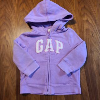 ベビーギャップ(babyGAP)のベビー　キッズ　ベビーギャップ　裏ボアジップアップパーカー　90(ジャケット/上着)