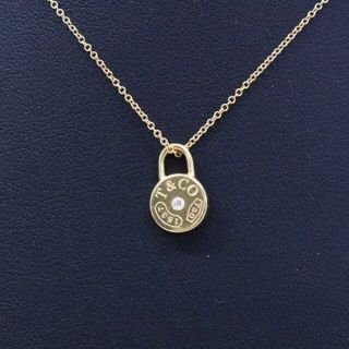 TIFFANY&Co. 1837 ラウンドロック 1P  ネックレス YG