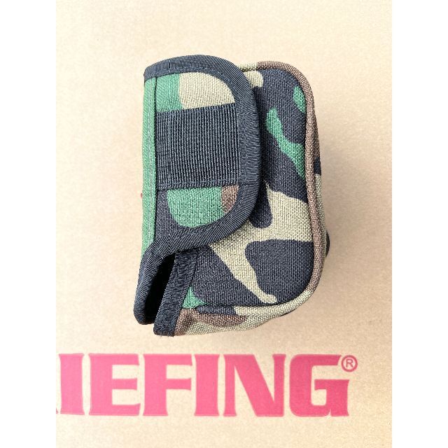 BRIEFING - BRIEFINGゴルフ パターカバー　カモ　ハーフマレット用