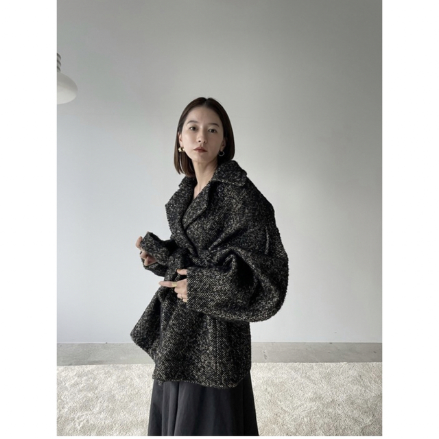 CLANE - CLANE MIX LOOP TWEED BOX COATの通販 by UYU'S SHOP|クラネ