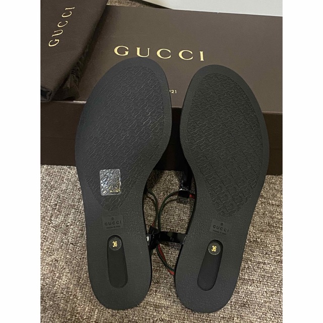 Gucci(グッチ)の☆新品未使用☆ グッチ　シェリーライン　サンダル レディースの靴/シューズ(サンダル)の商品写真