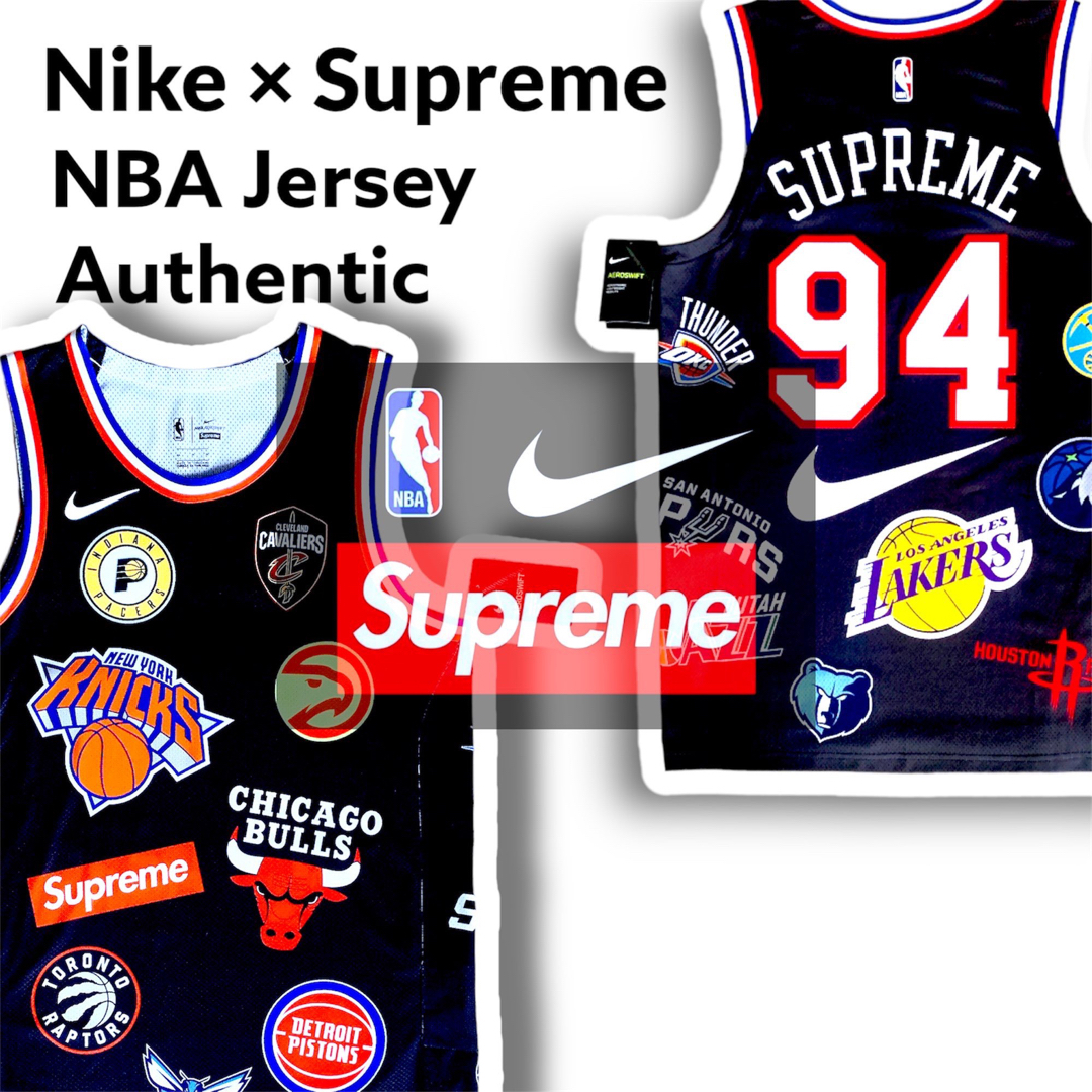 Nike × SupremeシュプリームNBA Jersey Authentic