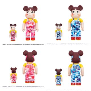 ベアブリック(BE@RBRICK)のBE@RBRICK BAPE(R)  ベアブリック ベイプ　ペコちゃん 400％(その他)