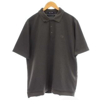 フレッドペリー(FRED PERRY)のフレッドペリー FRED PERRY ポロシャツ 半袖 ロゴ XL グレー(ポロシャツ)