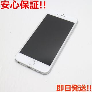 アイフォーン(iPhone)の美品 SOFTBANK iPhone6 64GB シルバー 白ロム(スマートフォン本体)