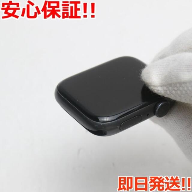 Apple(アップル)の美品 Apple Watch series5 44mm GPS ブラック  スマホ/家電/カメラのスマホ/家電/カメラ その他(その他)の商品写真