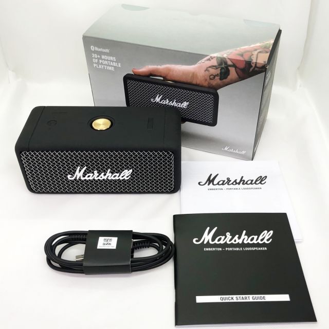 スマホ/家電/カメラMarshall EMBERTON スピーカー Bluetooth5